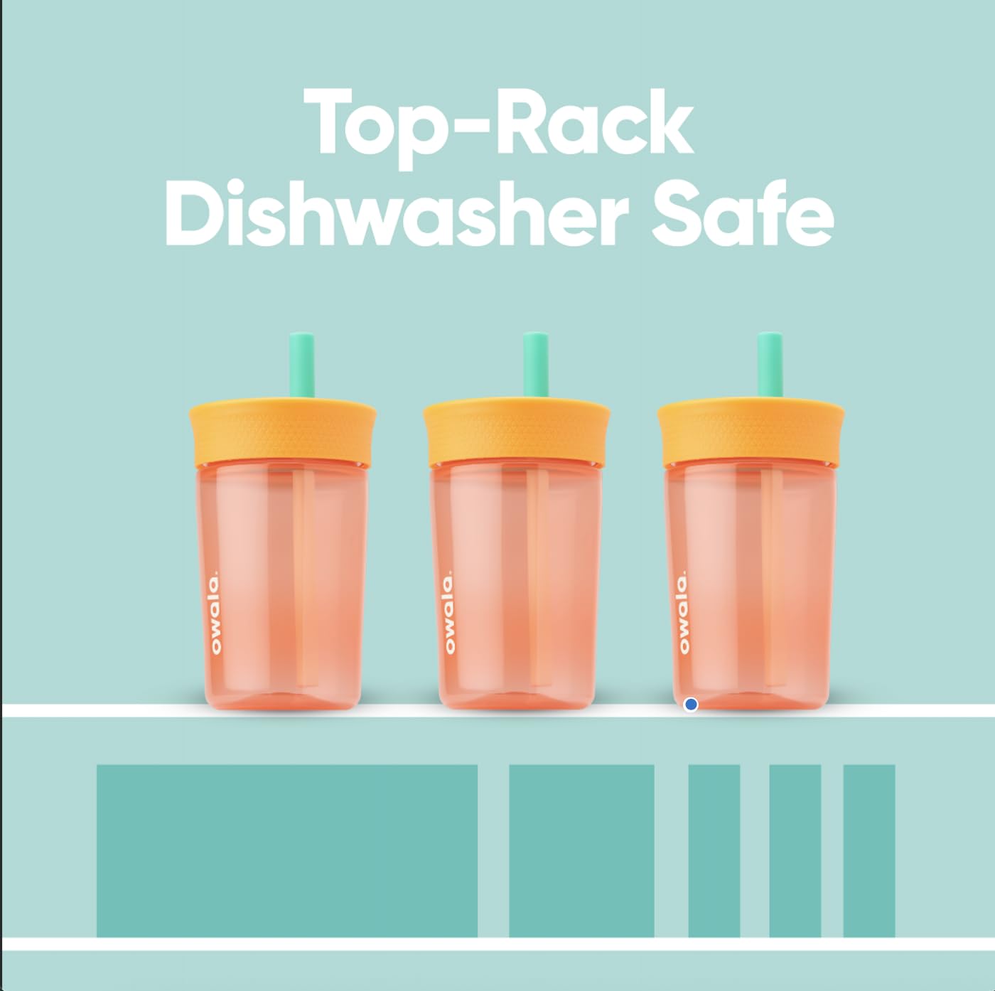 Owala Kids Insulation BPA-Free Plastic Tumbler with Spill